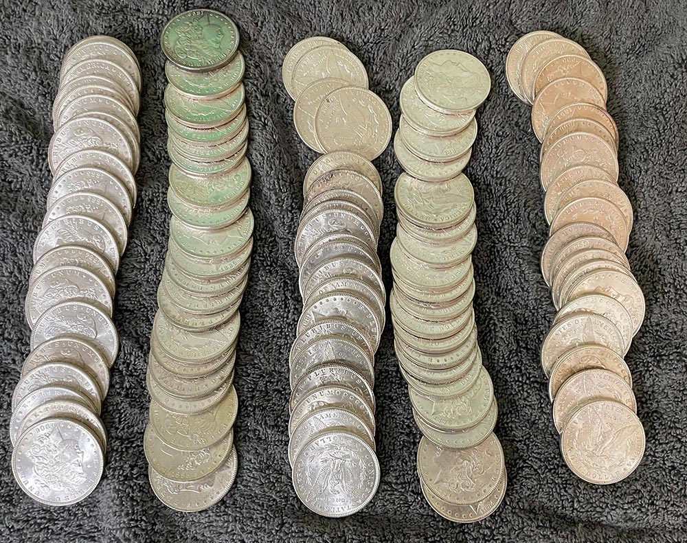 Just-Rescued-100-BU-Morgan-Dollars!